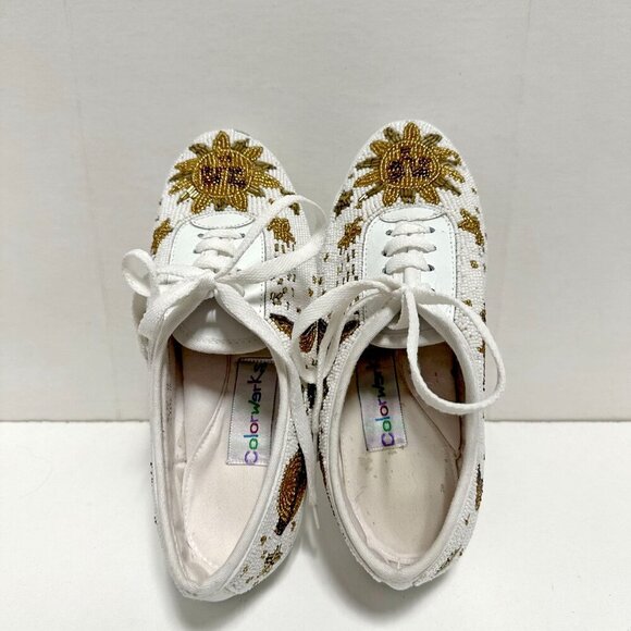 VTG Colorwerks Beaded Sneakers - Picture 7 of 10